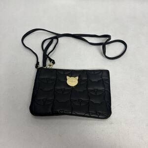 Luv Betsey by Betsey Johnson Black Cat Crossbody Purse Bag